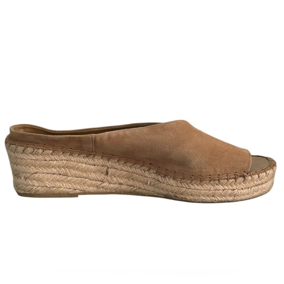 Franco Sarto PAIGE Slip On Platform Open Toe Sandal Espadrille  Sz 10 - Picture 5 of 11